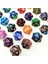 1 Adet Stil Rollooo Zar Iki Tonlu D20 Rpg Zar Zengin Renkler D20 Zar For Rpg Dungeons & Dragon 20 Faces Games Dices (Yurt Dışından) 2