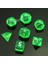 Sarı Stil 7-Zar Taraflı D4 D6 D8 D10 D12 D20 Magic-The-Gathering Rpg Poly Game Set Rxbb (Yurt Dışından) 1