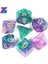 A04 Stili Renkli Evren Galaxy Zar Seti D4-D20 Dnd Rpg Noel Hediyesi Seçmek Için En Iyi Giftolors (Yurt Dışından) 5