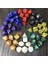 Siyah Stil 6colors Çok Yönlü Zar D&d D4 D6 D8 D10 D% D12 D20 Çokyüzlü Oyunlar Zar Seti Masa Oyunu Eğlencesi Zar ve (Yurt Dışından) 3