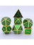 Fjl Stili Dnd Dungeons And Dragons Için Katı Metal Çokyüzlü Zar Seti Pathfinder Cthulhu Ekstra Ağır Poli Zar Çağrısı (Yurt Dışından) 1