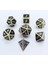 Gl Stili Dnd Dungeons And Dragons Için Katı Metal Çokyüzlü Zar Seti Pathfinder Cthulhu Ekstra Ağır Poli Zar Çağrısı (Yurt Dışından) 2