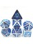 F Stili Et Dnd Metal Zar Seti D&d Çokyüzlü Zar Hediye Dnd Mtg Trpg Rol Oynama Tahta Oyunları Matematik Öğretimi Kadife Kılıfı ile (Yurt Dışından) 1