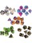 C-Gri Beyaz Stil Olyhedral Zar Çift Renkli Çokyüzlü Oyun Zar For Rpg Dungeons And Dragons Dnd Rpg Mtg D20 D12 D10 D8 D6 D4 Masa Oyunu (Yurt Dışından) 2