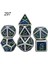 NO.297 Stili 2020 Yeni Stil Metal Zar Seti D&d Kadife Kılıfı D20 D12 D10 D% D8 D6 Det Dnd Rpg Mtg Masa Oyunları Dados Metal Zar Hediye (Yurt Dışından) 1