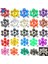 No.8 Stili Satış Zar Seti Çokyüzlü D4, D6, D8, D10, D10%, D12, D20 Masa Oyunu Için Renkli Aksesuarlar, Dnd, Rpg 25 Renk (Yurt Dışından) 3