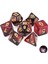 H Tarzı Nebula Glitter Çokyüzlü 7 Parçalı Zar Seti D4 D6 D8 D10 D% D12 D20 Rpg Dnd Masa Oyunları Için (Yurt Dışından) 1