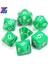 04 Yeşil Stil Dnd Opak D4-D20 Için En Li ve Akrilik Çokyüzlü Trpg Oyunları Oyun Oyun Için Çok Taraflı Zar (Yurt Dışından) 1