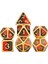 NO.471 Tarzı Dragon Ölçekler Metal Zar Dnd Rpg Mtg Masa Oyunları Için Kılıflı D4 D6 D8 D10 D12 D20 (Yurt Dışından) 1