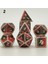 No.2 Tarzı Dragon Scale Metal Zar ve Dnd Zar Seti Dados Rpg Zar Rulo Çokyüzlü Zarlar D4 D6 D8 D10 D20 Oyun Zar Seti (Yurt Dışından) 1