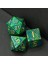 Kırmızı Yeşil Stil Cusdie Dragon Scale Metal D&d Zar, Dnd Zar, Çokyüzlü Zar Seti, Rol Yapma Oyunu Için Mtg Pathfinder (Yurt Dışından) 3