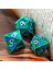Kırmızı Yeşil Stil Cusdie Dragon Scale Metal D&d Zar, Dnd Zar, Çokyüzlü Zar Seti, Rol Yapma Oyunu Için Mtg Pathfinder (Yurt Dışından) 5