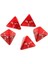 Sarı Stil Ded D4 Trpg Dungeons And Dragons Oynamak Için Zar D&d Rpg Masa Oyunu Şekerleri ve Matematik Öğretimi Severler (Yurt Dışından) 5