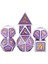 DS17 Stili Dragon Scale Metal Çokyüzlü Zar Seti D20 D12 D% D10 D8 D6 D4 Masa Oyunları Için Trpg Dnd (Yurt Dışından) 1