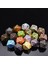 DS17 Stili Dragon Scale Metal Çokyüzlü Zar Seti D20 D12 D% D10 D8 D6 D4 Masa Oyunları Için Trpg Dnd (Yurt Dışından) 5