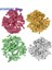 Rd Stili 8mm Yellowwhitegreenred Square Point Zar Puzzle Oyunu Childreded Dice Dıy Oyun Aksesuarı Göndermek (Yurt Dışından) 4