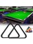 2 Inç Tarzı 1..lastik Havuz Topu Bilardo Masası Üçgen Raf Standart Boyut Bilardo Masası Raf Snooker Bilardo Aksesuarları (Yurt Dışından) 2