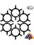 6 Adet Tarzı Magic Ball Rack Bilardo Rack Sheet Cue Ball Rack Üçgen Cue Ball Aksesuar Ball Combo Pack (Yurt Dışından) 2