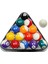 1.8 Inç Tarzı 1..lastik Havuz Topu Bilardo Masası Üçgen Raf Standart Boyut Bilardo Masası Raf Snooker Bilardo Aksesuarları (Yurt Dışından) 3