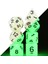 Yeşil A Stili Glow In The Dark 7-Die Çokyüzlü Zar Seti D4 D6 D8 D10 D% D12 D20 Için Masa Oyunları Rpg Dnd (Yurt Dışından) 2