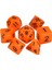 Turuncu Tarzı Glow In The Dark 7-Die Çokyüzlü Zar Seti D4 D6 D8 D10 D% D12 D20 Için Masa Oyunları Rpg Dnd (Yurt Dışından) 1
