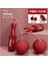 Kırmızı 7.5cm Top Stili Rulman Atlama Ipi Erkek Kadın Sessiz ve Kablosuz Atlama Ipi Kapalı Açık Spor Salonu Pvc Ip Atlama Ipleri Spor Fitness Ekipmanları Eğitimi (Yurt Dışından) 1