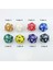 1 Adet Renk 5 Stil Rollooo Zar Inci Zar Zengin Renkler D20 Rpg D&d Oyunları Için Zar (Yurt Dışından) 2
