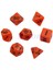 Turuncu Tarzı Dungeons&dragons Rpg Poly Dice Gameet Için Çok Renkli Taraflı Kalıp D4 D6 D8 D10 D12 D20 (Yurt Dışından) 1