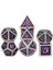 NO.270 Tarzı 2020 Yeni Tasarım Metal Zar Seti D&d Kadife Pou D20 D12 D10 D% D8 D6 D4 Dragon Scale Style Dnd Rpg Mtg Masa Oyunları (Yurt Dışından) 5