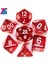 Açık Yeşil Stil Satış Yarı Saydam Rpg Zar Seti D4, D6, D8, D10, D10%, D12, D20 Masa Oyunu Için Kırmızı, Mavi, Sarı, Mor, Yeşil Yüksek (Yurt Dışından) 3