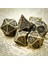 Renkli Siyah Stil Cusdie Dagger Metal D&d Zar, Dnd Zar, Çokyüzlü Zar Seti, Rol Yapma Oyunu Için Mtg Pathfinder (Yurt Dışından) 2