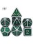 NO.111 Stili Dados Rpg Zar Masası Oyunları Satış Promosyonu Çokyüzlü Metal Zarlar Çinko Alaşımlı Sayısal Dnd Zar 7 Set D4 D6 D8 D10 D12 D20 (Yurt Dışından) 1