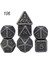 NO.106 Stili Dados Rpg Zar Masası Oyunları Satış Promosyonu Çokyüzlü Metal Zarlar Çinko Alaşımlı Sayısal Dnd Zar 7 Set D4 D6 D8 D10 D12 D20 (Yurt Dışından) 1