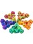 Mor Mavi Tarzı Glow In The Dark Polyhedral 7-Die Iki Ton Zar Seti D4 D6 D8 D10 D% D12 D20 Masa Oyunları Için Rpg Dnd (Yurt Dışından) 5