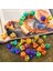 Mavi Yeşil Tarzı Glow In The Dark Polyhedral 7-Die Iki Ton Zar Seti D4 D6 D8 D10 D% D12 D20 Masa Oyunları Için Rpg Dnd (Yurt Dışından) 3