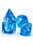 Mor Gümüş Yazı Tipi Stili Poludie Yeni Saydam Reçine Dnd Zar Seti D4~D20 Dungeons And Dragons Için Çokyüzlü Zar Rol Yapma Masa Oyunu Mtg Rpg D&d (Yurt Dışından) 3