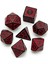 Pencere Kafesi Kırmızı Dnd Zar Seti D4~D20 Warhammer Dungeons And Dragons Için Çokyüzlü Zar Rol Yapma Masa Oyunu Mtg Rpg D&d (Yurt Dışından) 3