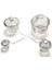 Boyut Xl Tarzı Sıcak Dayanıklı Gümüş Yeniden Kullanılabilir Paslanmaz Örgü Bitkisel Top Çay Baharat Süzgeç Teakettle Kilitleme Çay Filtresi Demlik Baharat 4 Boyutları (Yurt Dışından) 2