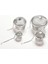 Boyut Xl Tarzı Sıcak Dayanıklı Gümüş Yeniden Kullanılabilir Paslanmaz Örgü Bitkisel Top Çay Baharat Süzgeç Teakettle Kilitleme Çay Filtresi Demlik Baharat 4 Boyutları (Yurt Dışından) 5