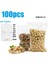 100 Adet Tarzı 9X13CM Ack Mücevher Mühürlü Zip Fermuarlı Kilit Tekrar Kapatılabilir Plastik Poli Şeffaf Saklama Torbaları Kalınlık Saklama Torbası (Yurt Dışından) 3