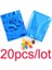 Mavi Stil 7.5x6.5cm Isı Yalıtımlı Alüminyum Folyo Kilitli Çantalar Düz Kilitli Kilitli Paket Çanta Perakende Plastik Folyo Zip Çantalar Yeniden Kapatılabilir 6 Boyut 10 Renk (Yurt Dışından) 1