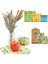 11B Tarzı S 17.5X20CM Balmumu Gıda Sarma Sürdürülebilir Plastik Ücretsiz Gıda Depolama Organik Balmumu Sarma Sandviç Için Sarılmak Sarma Değiştirme (Yurt Dışından) 4