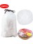100 Adet Tarzı Adet Tek Kullanımlık Plastik Sarma Kapak Taze Gıda Kase Kapağı Plastik Torba Gıda Kapakları Depolama Saran Wrap Buzdolabı Mutfak (Yurt Dışından) 1