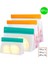 T2 6 Adet Tarzı 4-Et Stand Up Gıda Saklama Çantası Yeniden Kullanılabilir Dondurucu Sandviç Kilitli Silikon Peva Çanta Mutfak Organizatör Depolama Taze Çanta (Yurt Dışından) 4