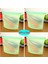 4 Adet Yeşil Stil 1000ML 23,5X18CM ml Silikon Gıda Saklama Torbaları Yeniden Kullanılabilir Gıda Taze Tutma Torbası Mühür Kilitli Dondurucu Taze Pişirme Torbaları (2&4'lü Set) (Yurt Dışından) 1