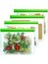 Mavi Stil 15.3X15.3CM Silikon Gıda Saklama Kapları Sızdırmaz Yeniden Kullanılabilir Kaplar Stand Up Zip Kapatma Torbası Taze Bardak Peva Gıda Saklama Çantası 6 Renk (Yurt Dışından) 4