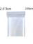 25MMX3CM Stili Zip Kilit Plastik Torbalar Şeffaf Ambalaj Poli Kilitli Torba Kılıfı (Yurt Dışından) 1