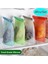 4 Adet Yeşil Stil 1000ML 23,5X18CM ml Silikon Gıda Saklama Torbaları Yeniden Kullanılabilir Gıda Taze Tutma Torbası Mühür Kilitli Dondurucu Taze Pişirme Torbaları (2&4'lü Set) (Yurt Dışından) 4