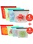 4-1000ML Tarzı L L Zip Kilidi Hava Geçirmez Mühür Silikon Çanta Yeniden Kullanılabilir Silikon Gıda Saklama Çantası Gıda Pişirme Sandwack Çanta Için (Yurt Dışından) 2