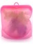 Pembe Stil 500ML Silikon Yeniden Kullanılabilir Gıda Torbası L L 500ML Sızdırmaz Kaplar Yeniden Kullanılabilir Taze Torba Gıda Saklama Torbası Dondurucu Çanta Aperatif (Yurt Dışından) 1